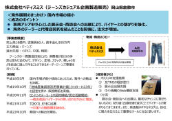 株式会社ベティスミス（ジーンズカジュアル企画製造販売）岡山県倉敷市