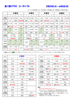 第1期一般コーチシフトpdf