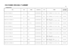 下水道整備課建設工事（PDF：147.2KB）