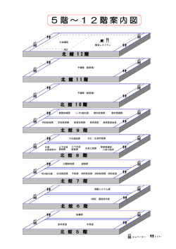 各階の案内 （PDF形式 150.1KB）各階の案内を