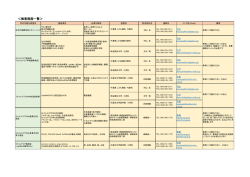 検査施設一覧 - J-mit 日本ミトコンドリア学会