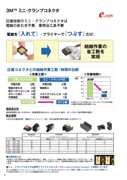 ミニ・クランプコネクタ