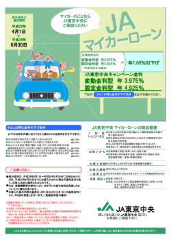 JAマイカーローン