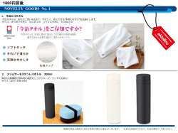 NOVELTY GOODS No. 1