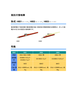 H601(旧 E-60)，H602(旧 E-100)，H603(旧 E-200)