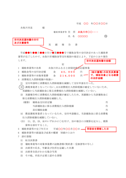 平成 年    月    日 糸魚川市長 様 糸魚川市    ・・・・ 氏 名 印 実 績 報 告 書