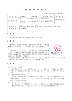 記 者 配 布 資 料