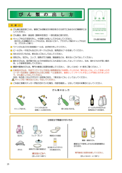 16P26～P27 びん類の出し方