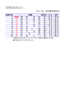 GOGOコンペ
