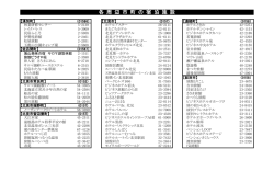 各 周 辺 市 町 の 宿 泊 施 設