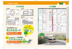 ワイドモックルカード バスのりば バス系統