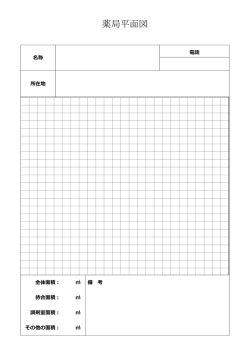 薬局平面図