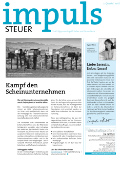 impuls 2/2016 - die wirtschaftspr&uuml;ferin