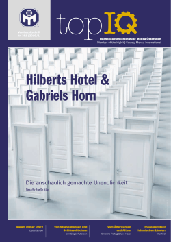 Hilberts Hotel & Gabriels Horn