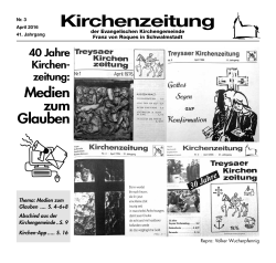 Kirchenzeitung - kirchetreysa.de