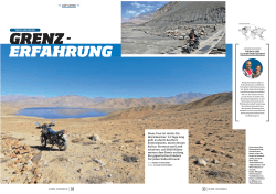 PDF Reisebericht von Priska Purtschert Moto Sport Schweiz