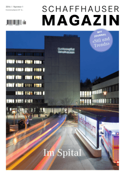 Im Spital - Werbewoche