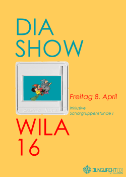 Flyer Diashow Wila