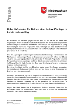 11-2016 Hohe Haftstrafen für Indoor