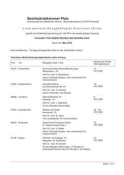 Innere Medizin und Nephrologie WBO 06
