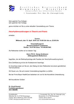 Einladg 2016 April herzrhythmusst&ouml;rungen