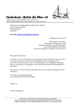Förderkreis »Rettet die Elbe« eV