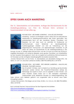 effex kann auch marketing
