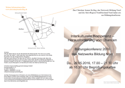 Interkulturelle Kompetenz &ndash; Herausforderung und Chancen