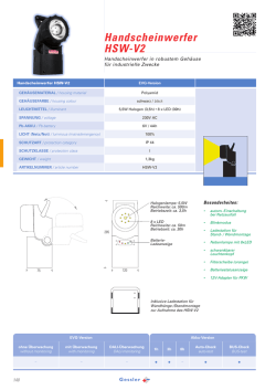 Handscheinwerfer HSW-V2