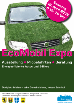Flyer EcoMobil Expo
