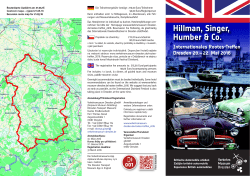 Internationalen Rootes-Treffen Dresden vom 20 - Skoda