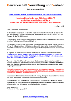 - Betriebsgruppe BVG