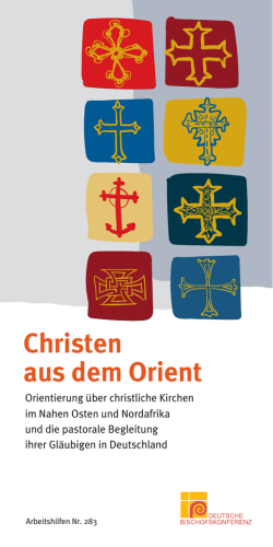 Christen aus dem Orient - Deutsche Bischofskonferenz