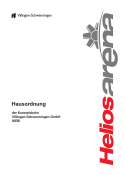Hausordnung - Wild Wings Future