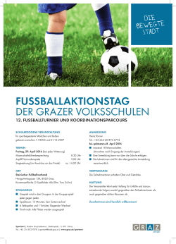Info-Blatt - in Graz!