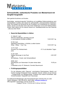 Aktionen Metzgerei Saxerriet (139 kB, PDF)