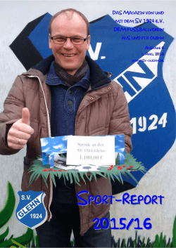 Sport-Report 6 01-04-2016