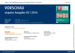 Jetzt Themenvorschau downloaden! - MediaCenter