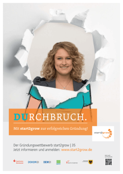 Gr&uuml;ndungswettbewerb start2grow