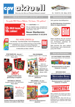 Werbung! - Cottbusser Presse Vertrieb OHG