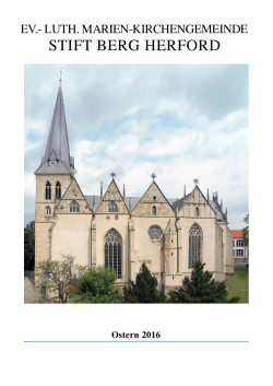 Ostern 2016 - Marienkirche Herford