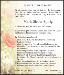 Maria Sieber-Spirig