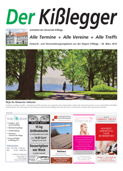 Der Kißlegger - Schwäbische Zeitung