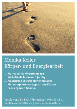 Monika Keller Körper- und Energiearbeit