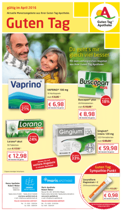 Guten Tag - Apotheken Umschau