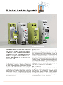 Sicherheit durch Verfügbarkeit