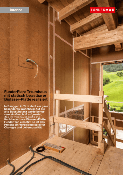 FunderPlan: Traumhaus mit statisch belastbarer Biofaser