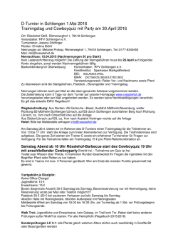 Ausschreibung D Schliengen