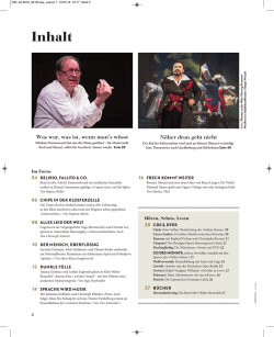 Inhalt - Kultiversum