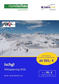 Ischgl - M-tours Live